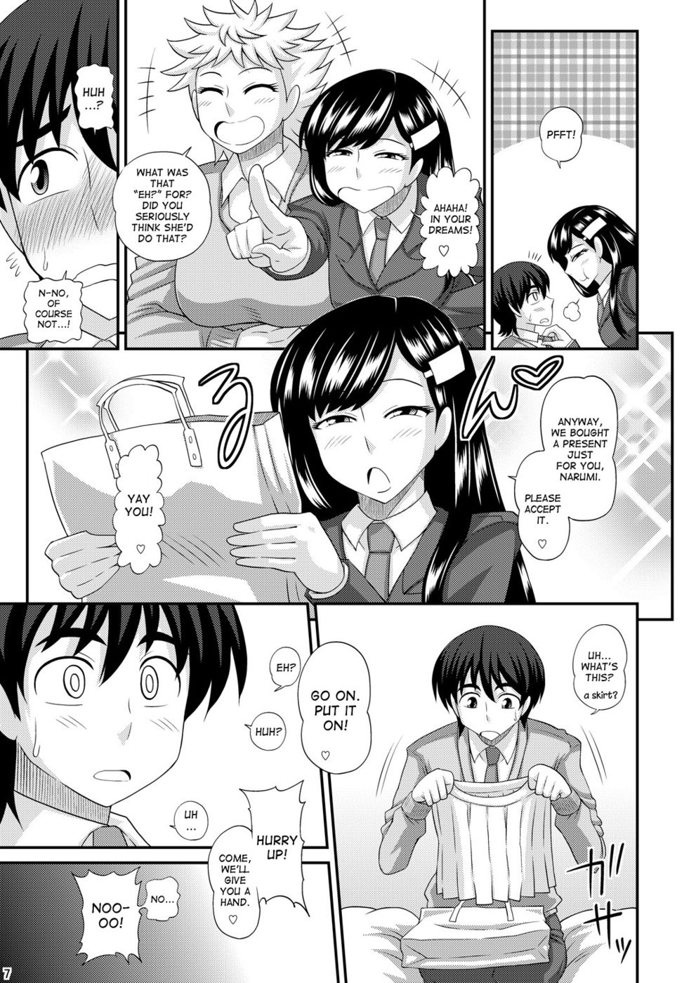 Hentai Manga Comic-Futanari Musume ni Okasarechau !-Read-7